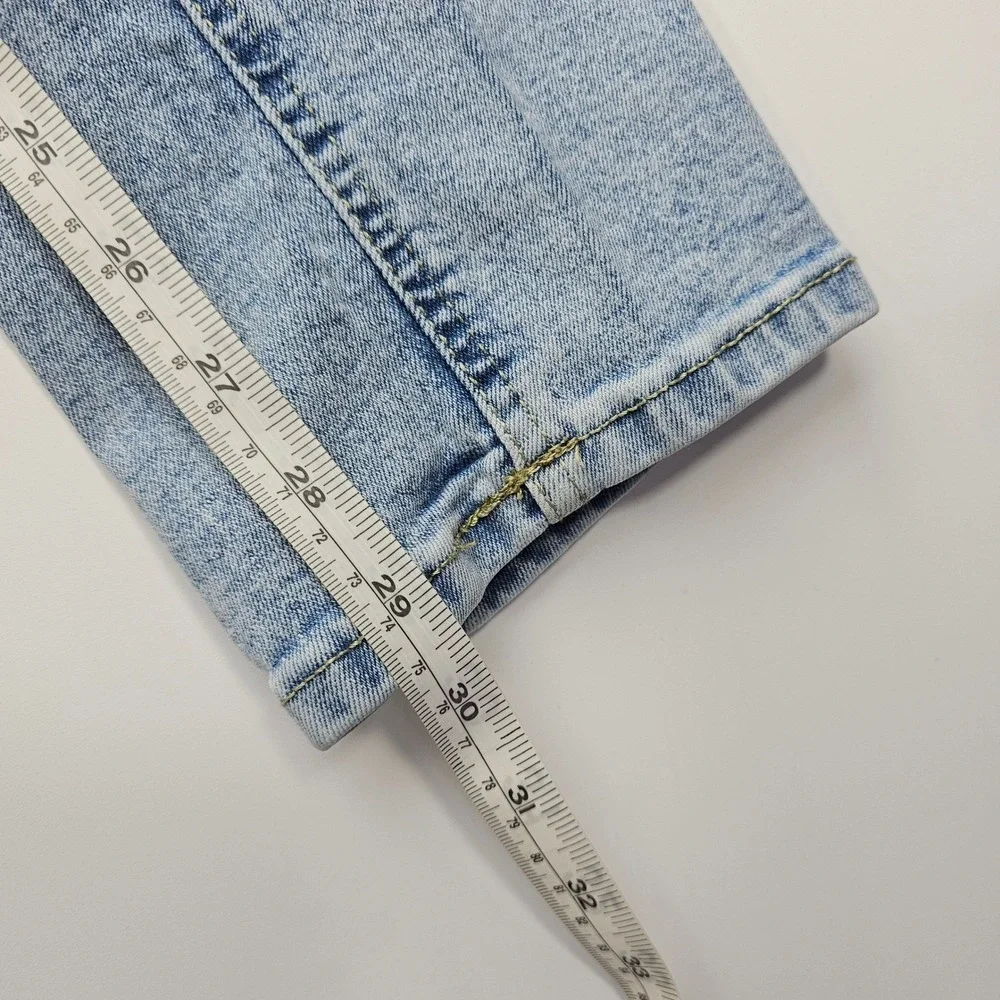 Buffalo David Bitton Max-X Skinny Stretch Jeans Light Wash Denim mens 32x32